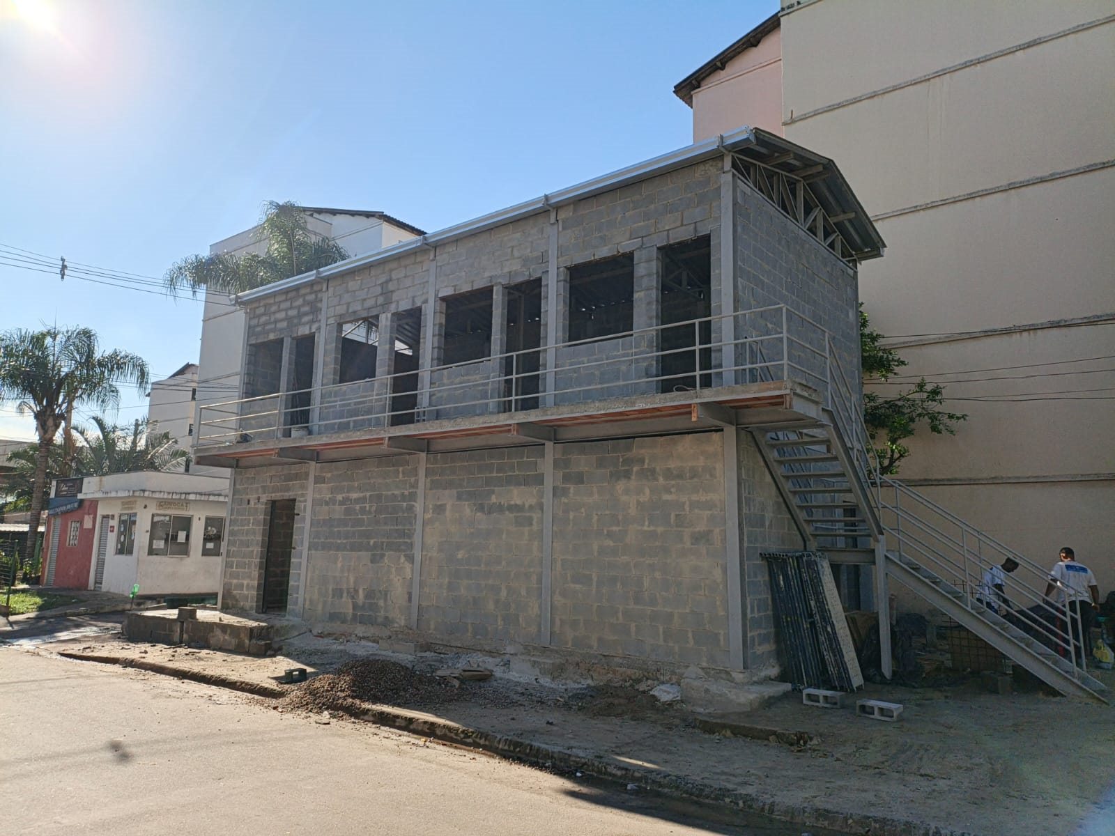 Edificação em obra
