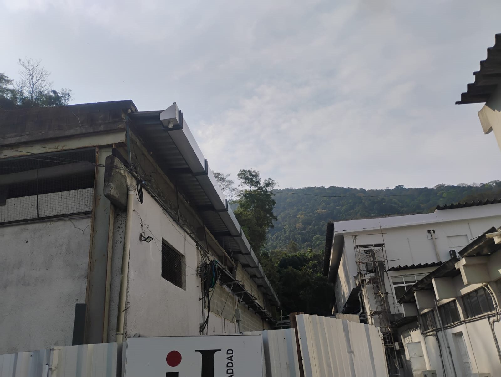 Edificação vista externamente